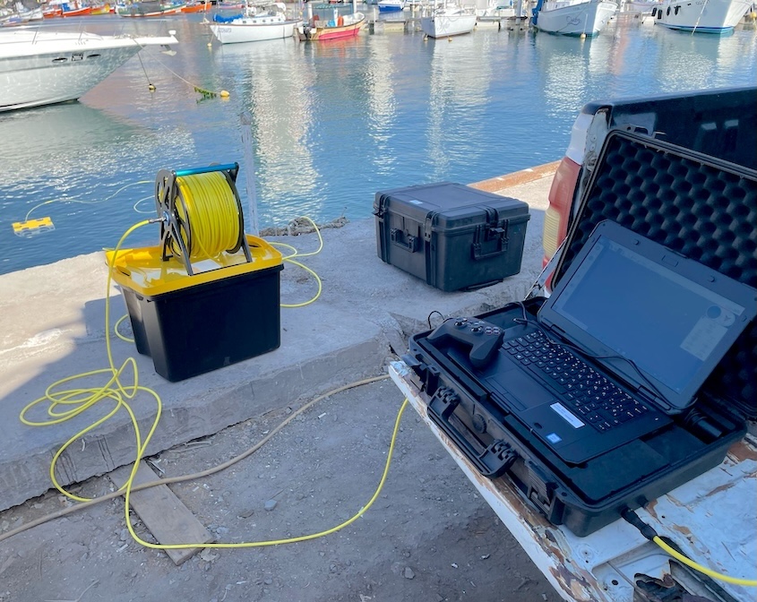 Underwater ROV operation